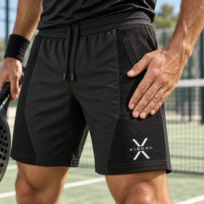 Short technique avec zone ultra absorbante