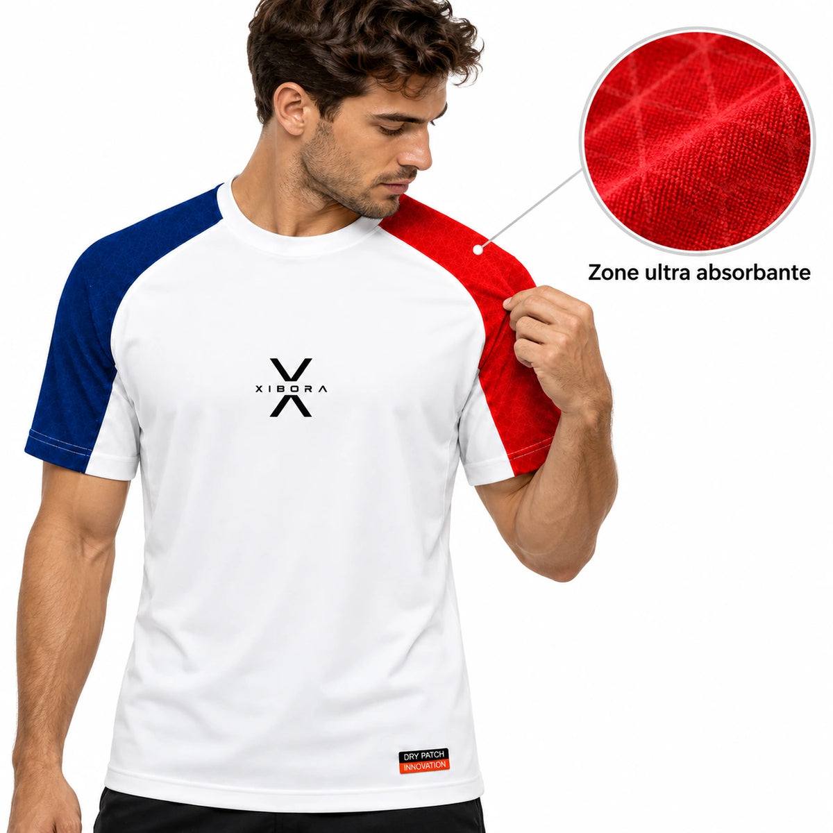 Camiseta técnica con zona antitranspirante
