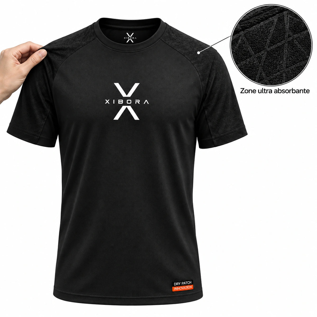 Camiseta técnica con zona antitranspirante