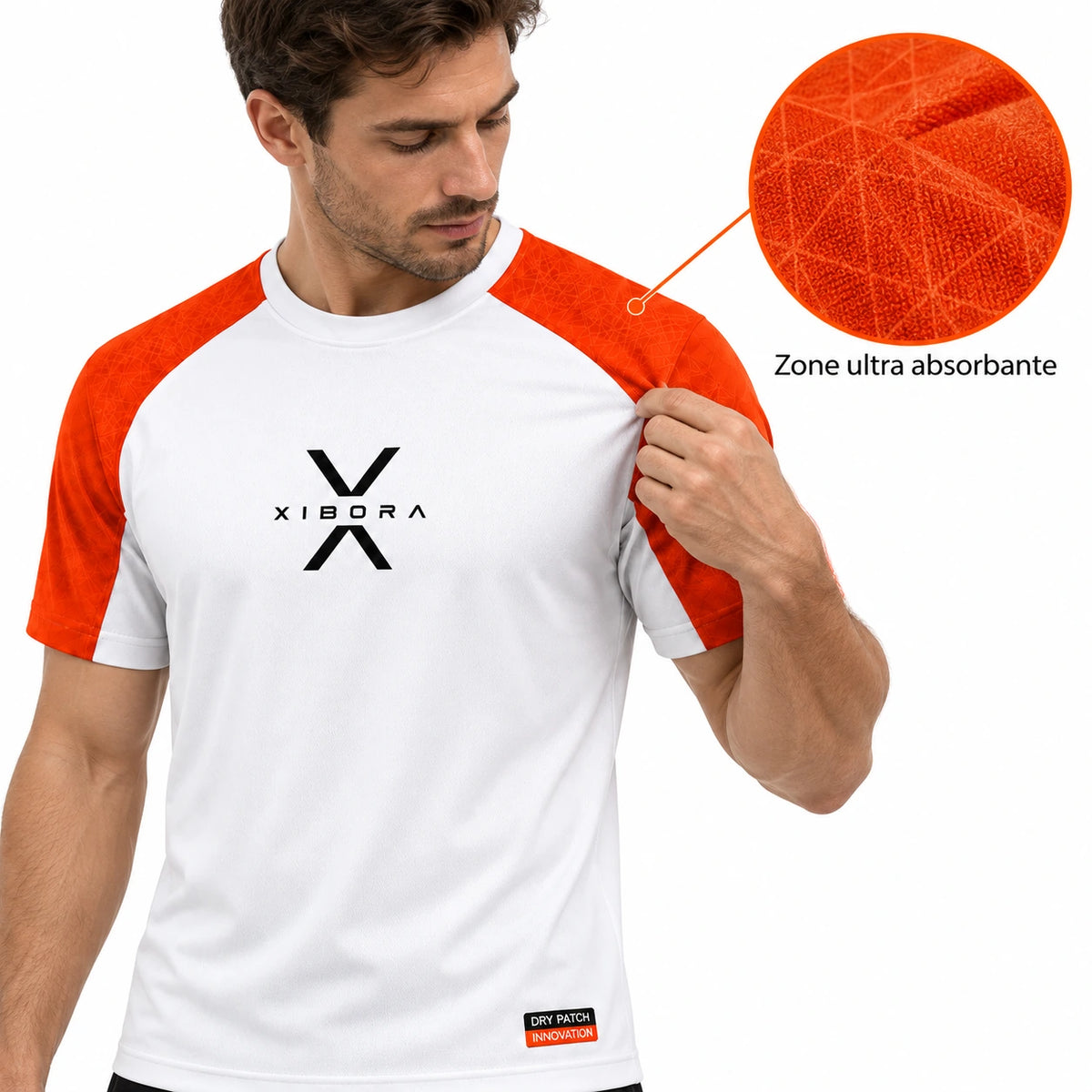 Camiseta técnica con zona antitranspirante