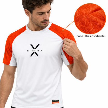 Camiseta técnica con zona antitranspirante