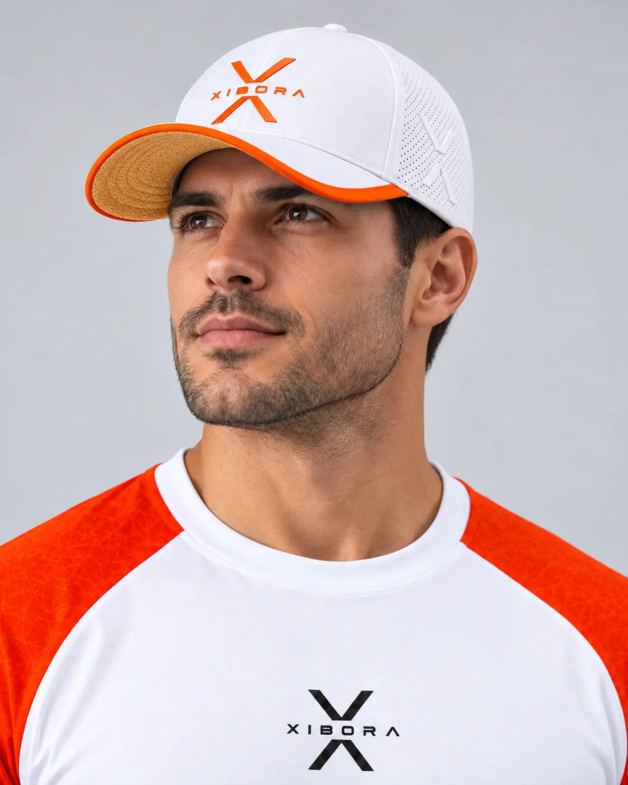 Ultra-absorbent technical visor cap