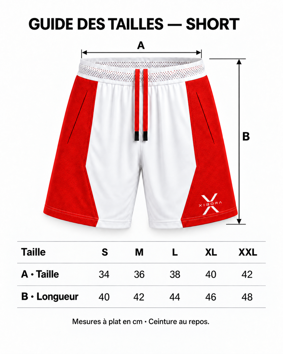 Technical shorts with ultra-absorbent zone