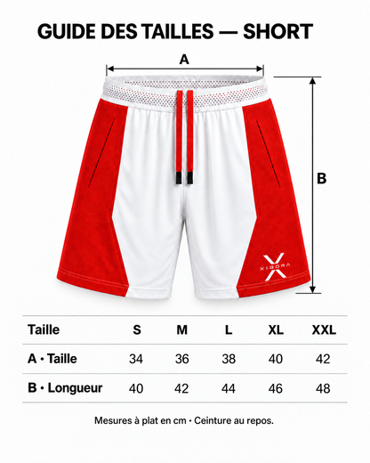 Technical shorts with ultra-absorbent zone